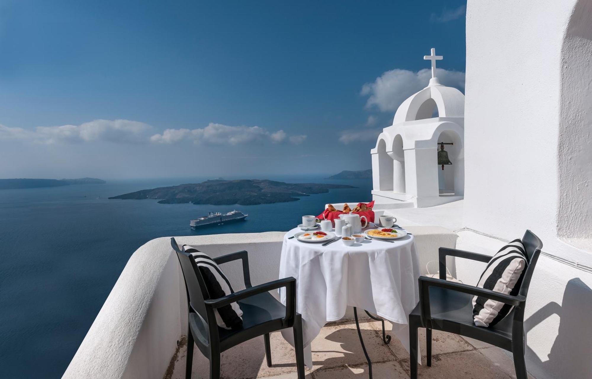 Aigialos Luxury Traditional Settlement Fira  Esterno foto