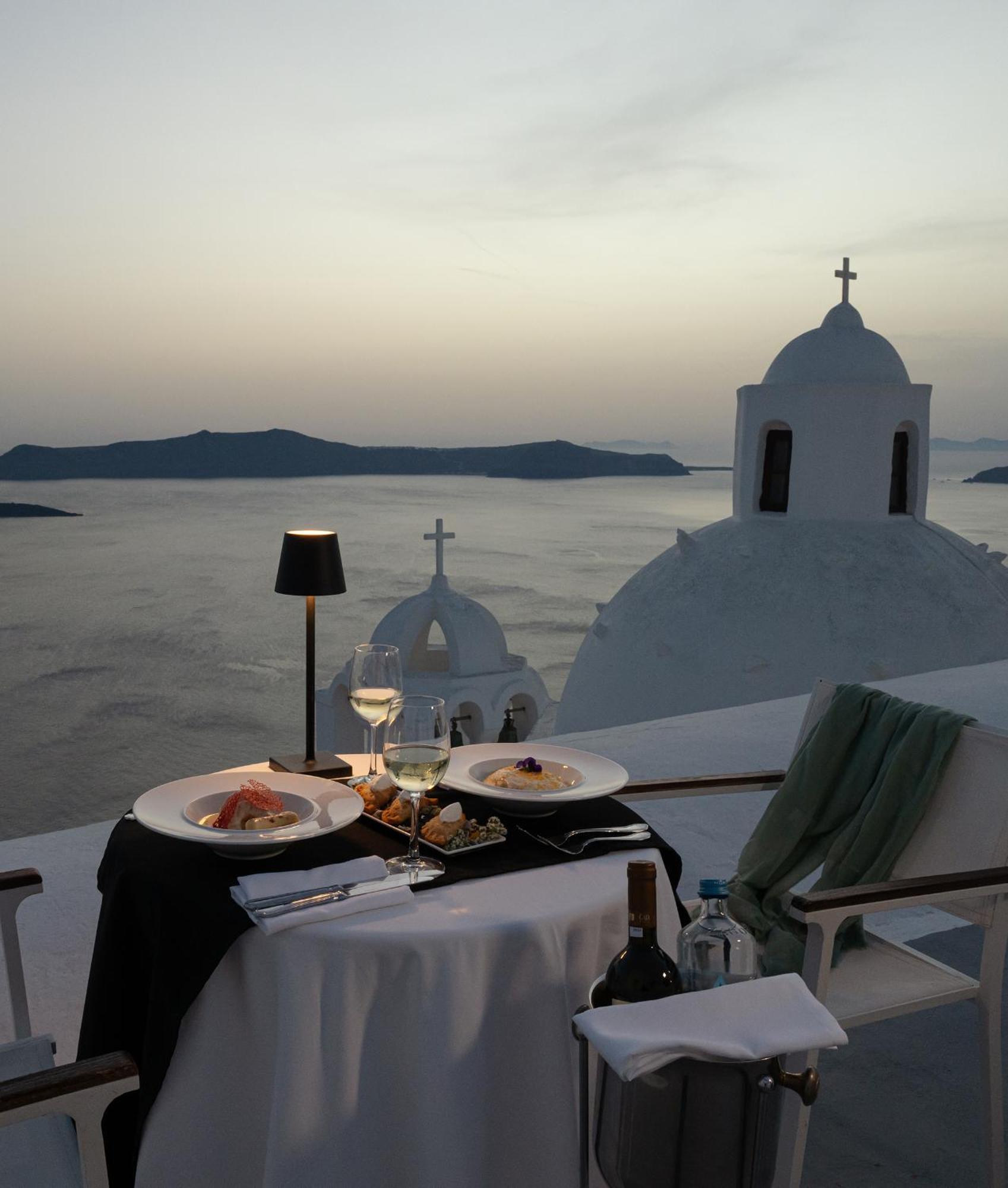 Aigialos Luxury Traditional Settlement Fira  Esterno foto