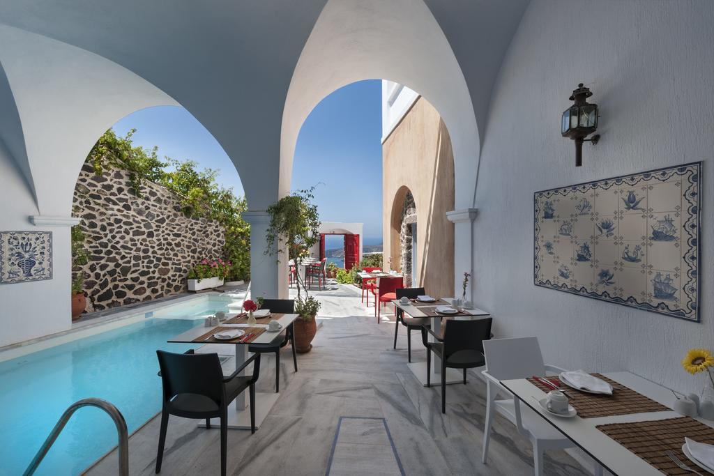 Aigialos Luxury Traditional Settlement Fira  Esterno foto